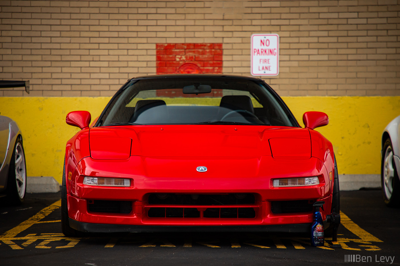Front of Red, First Gen Acura NSX - BenLevy.com