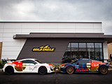 Red Bull Audi R8s at STA-BIL/303 Cars & Coffee