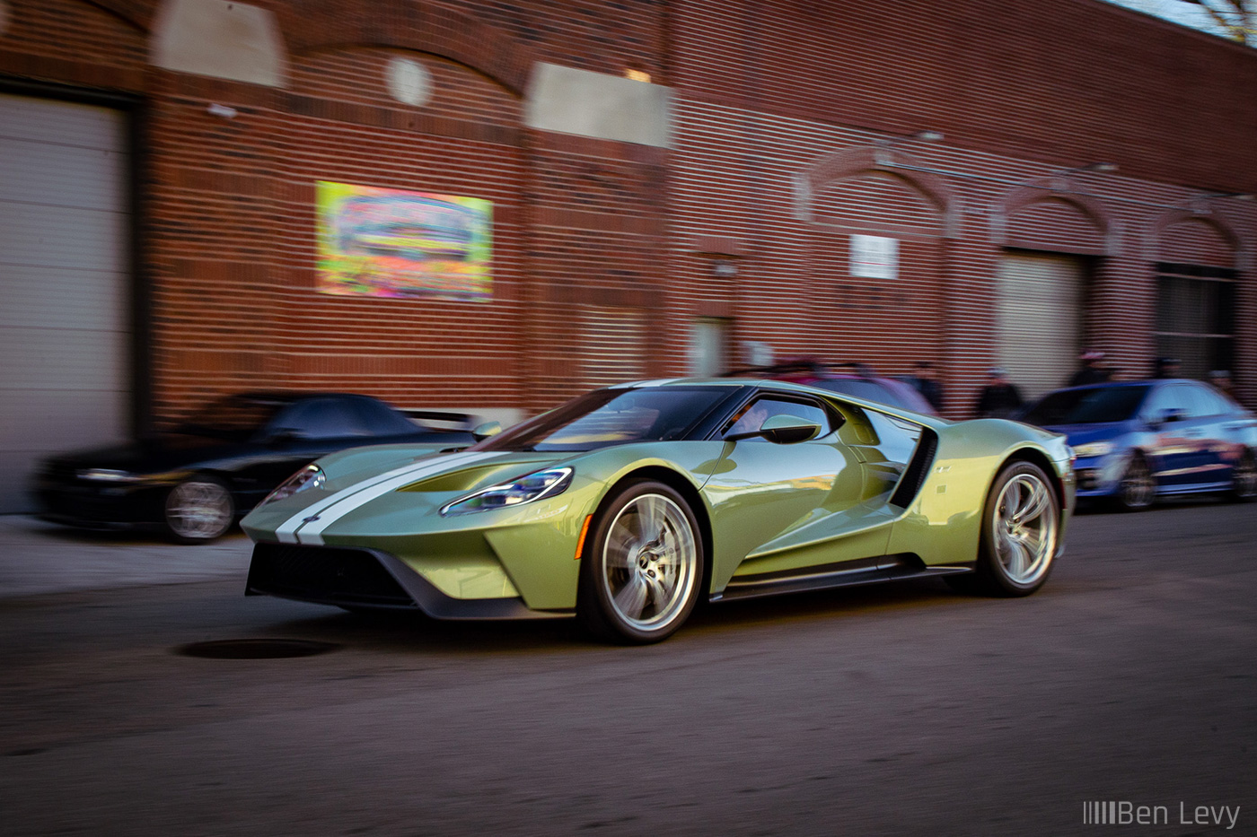 Green Ford GT at  at Midwest Performance Cars