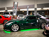 Green Wrap on Nissan 350Z