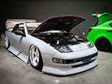 Bagged Nissan 300ZX Convertible