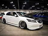 White Honda Accord at Tuner Evolution Chicago