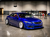 Bagged Blue Accord Coupe with NVUS Illinois