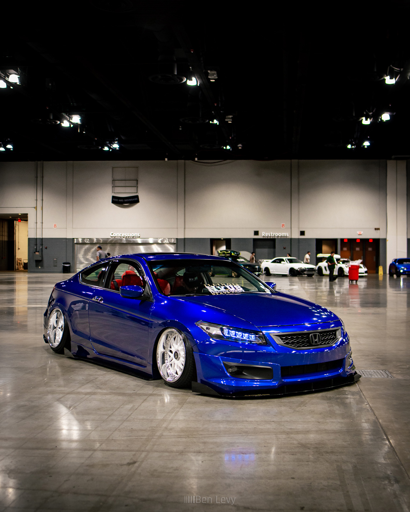Bagged Blue Accord Coupe with NVUS Illinois