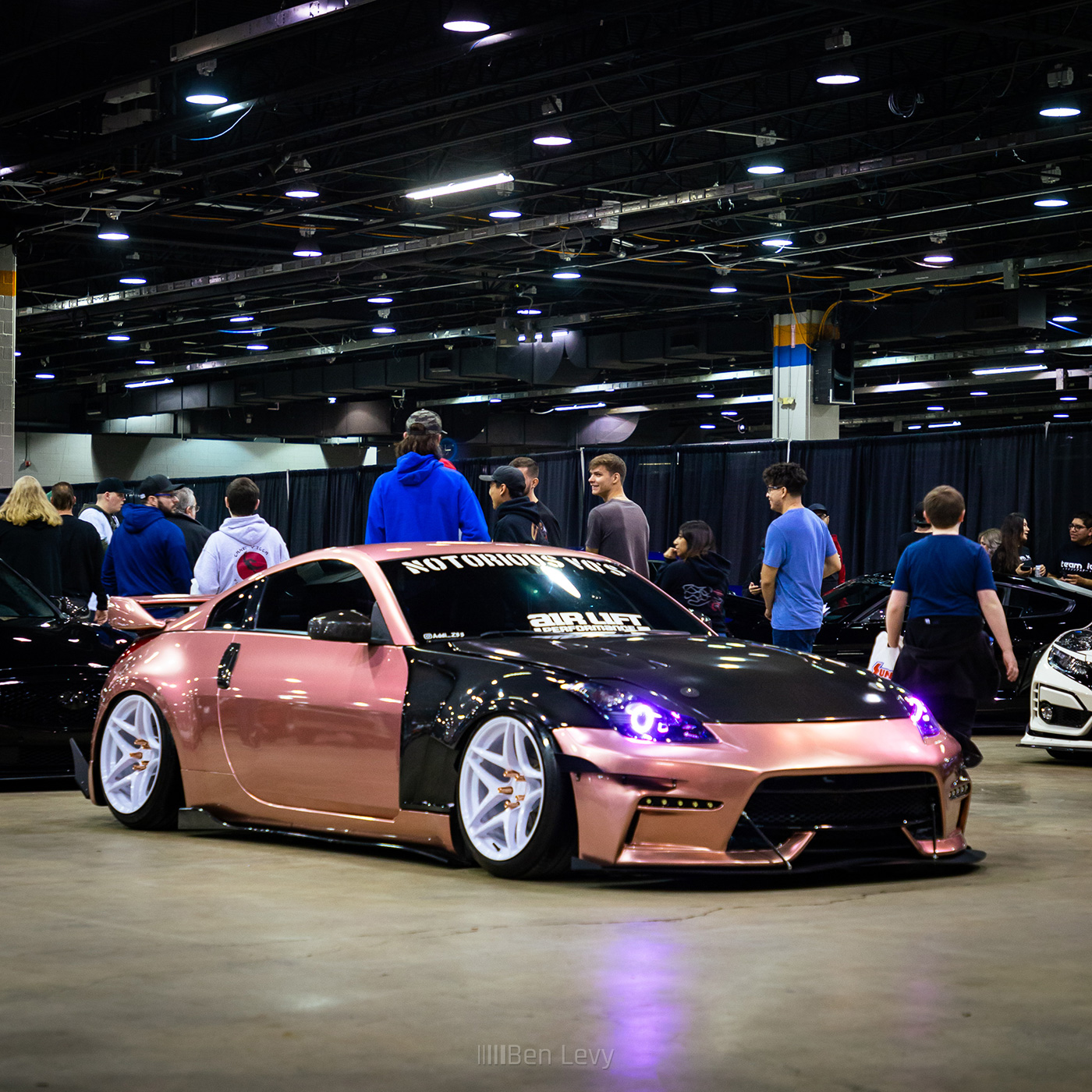 Pink Wrap on Z33 at Tuner Galleria