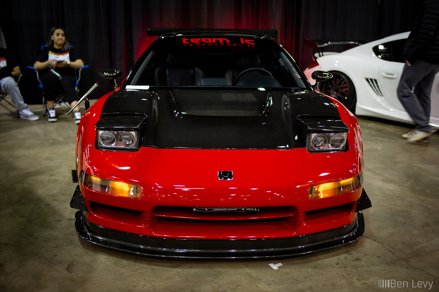 Pop-Up Headlights on Acura NSX from Team IC