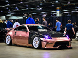 Pink Wrap on Z33 at Tuner Galleria