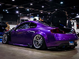 Purple Infiniti G35 Coupe at Tuner Galleria