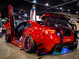 Modified Red Scion FR-S