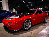 Red FC RX-7 at Tuner Galleria
