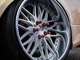 Tucked Leon Hardiritt Bugel Wheel on Acura TL