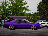 Side of Purple Skyline GT-R