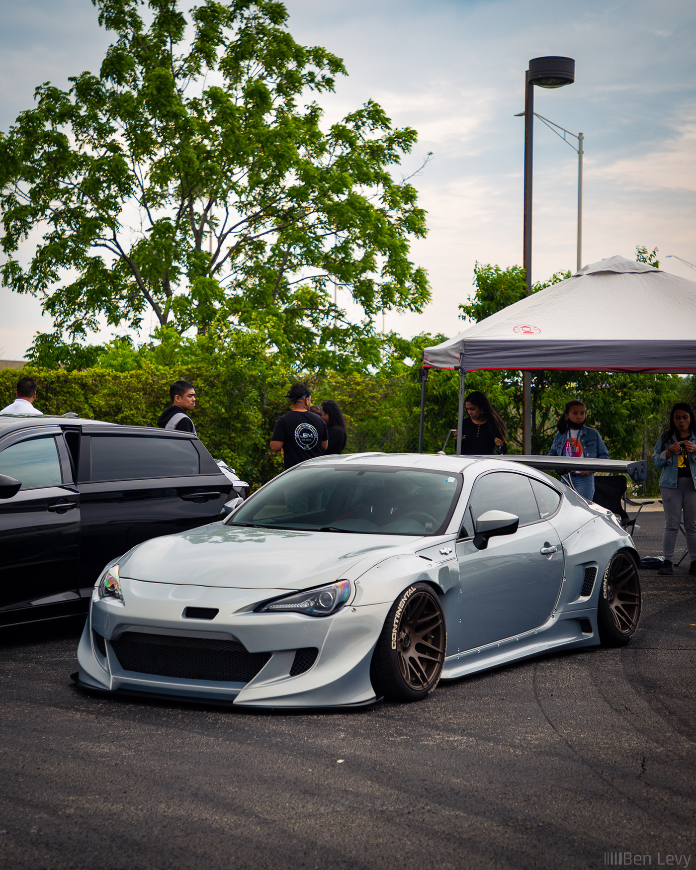 Silver Scion FR-S at Cars and Culture Car Show