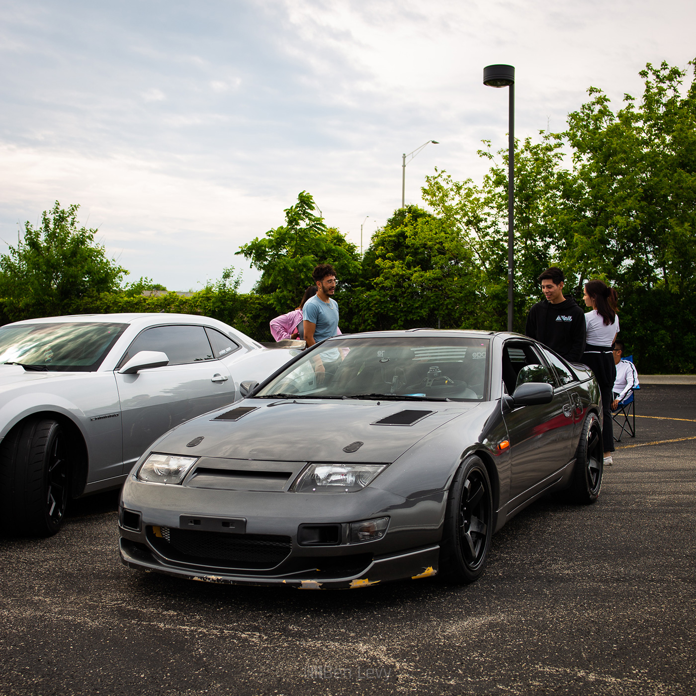 V8 Nissan 300ZX at Tuner Vibes Car Show