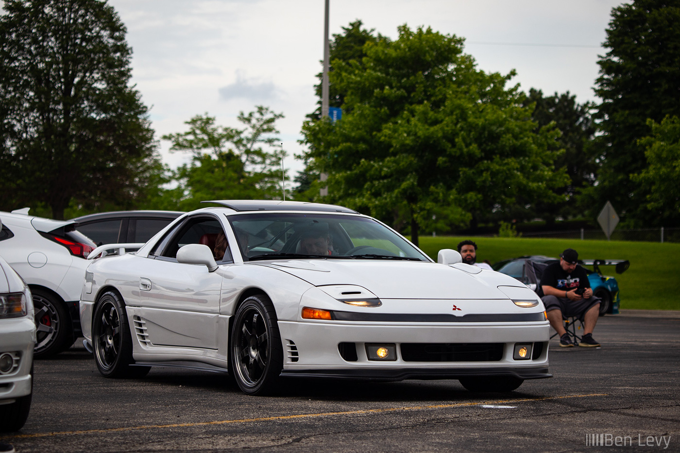 White Mitsubishi 3000GT VR-4 at Cars and Culture Car Show