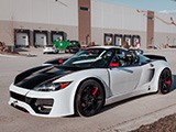 White and Black Factory Five 818s