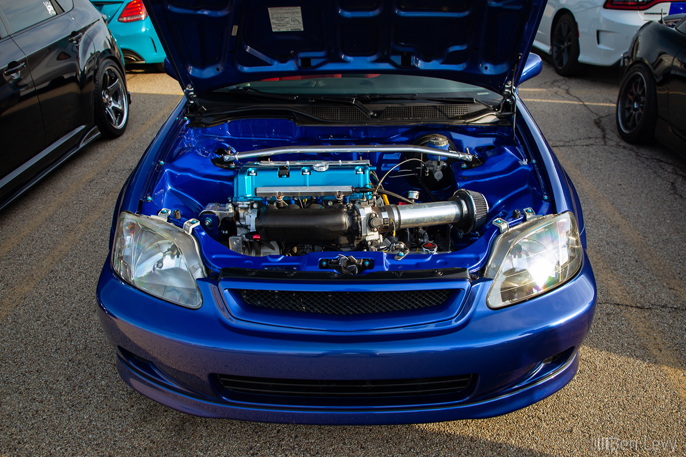 K Swapped Em Honda Civic At Car Meet Benlevy Com