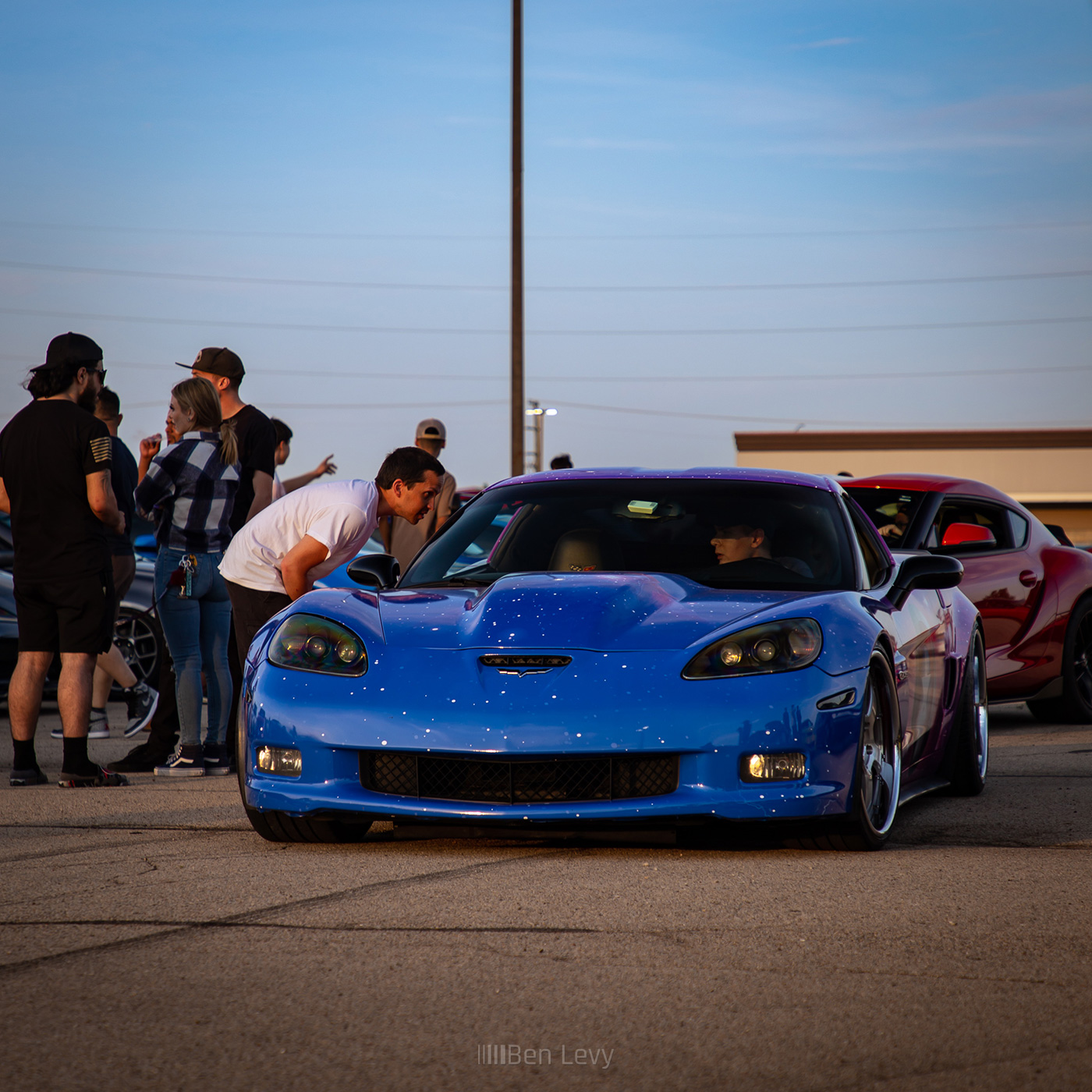 Bulging Hood on C6 Corvette Z06 - BenLevy.com