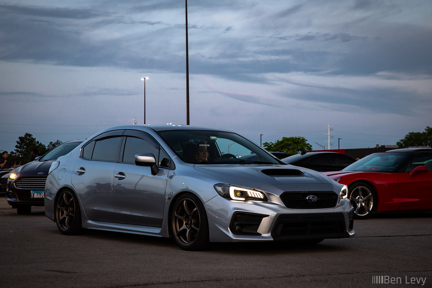 Silver Subaru WRX Sedan