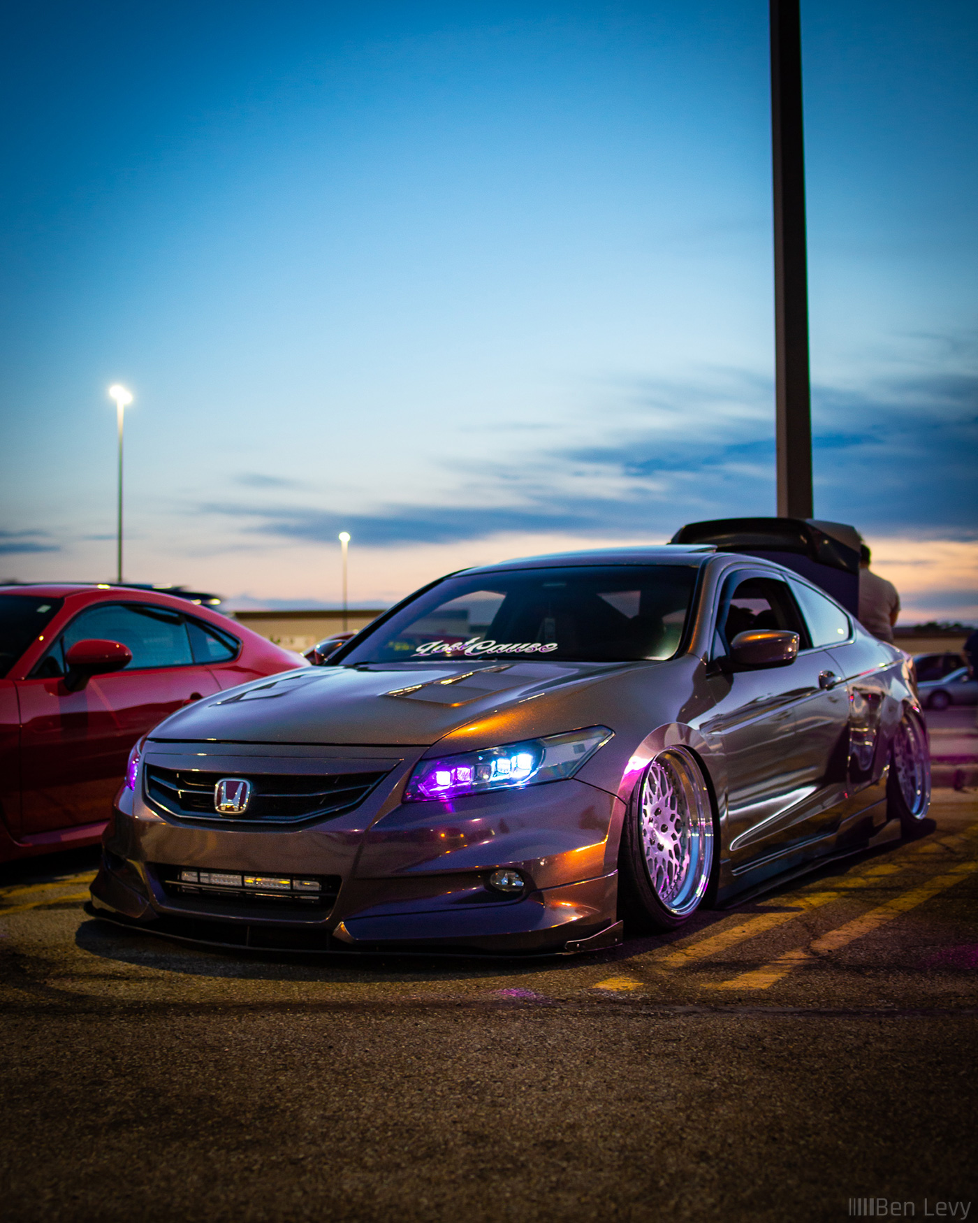 Bagged Accord Coupe with Lost Cause