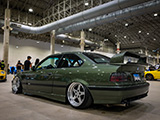 Custom Green E36 BMW M3 Coupe At Wekfest Chicago