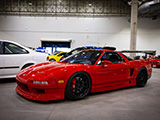 Red Acura NSX from Tennessee