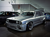 Silver E30 BMW from Wekfest Chicago