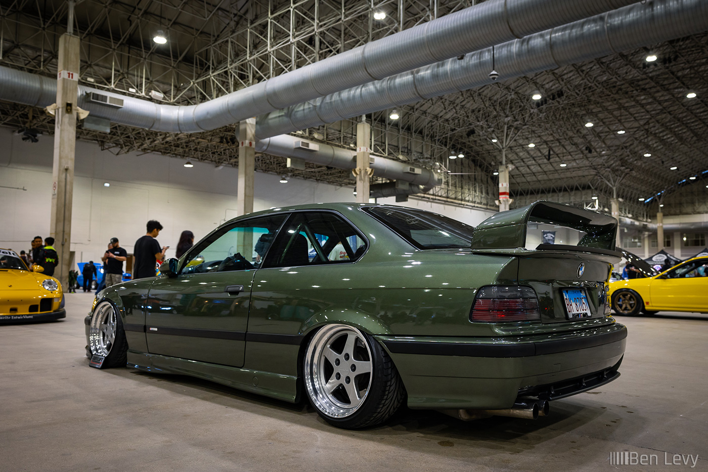 Custom Green E36 BMW M3 Coupe At Wekfest Chicago