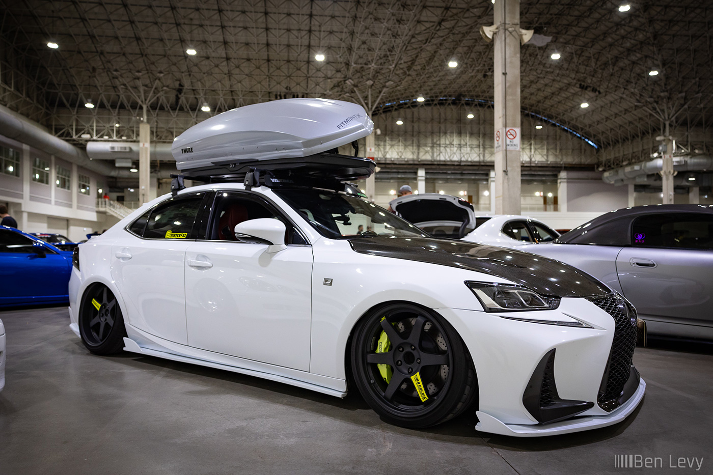 Bagged Lexus IS350 F-Sport at Wekfest Chicago