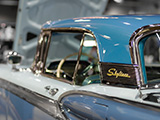 The Top of a Blue Ford Fairlane 500 Skyliner