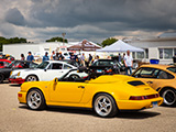Yellow Porsche 911 Speedster at Zuffengruppe 5