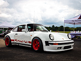 White Porsche 911 from Kelly-Moss