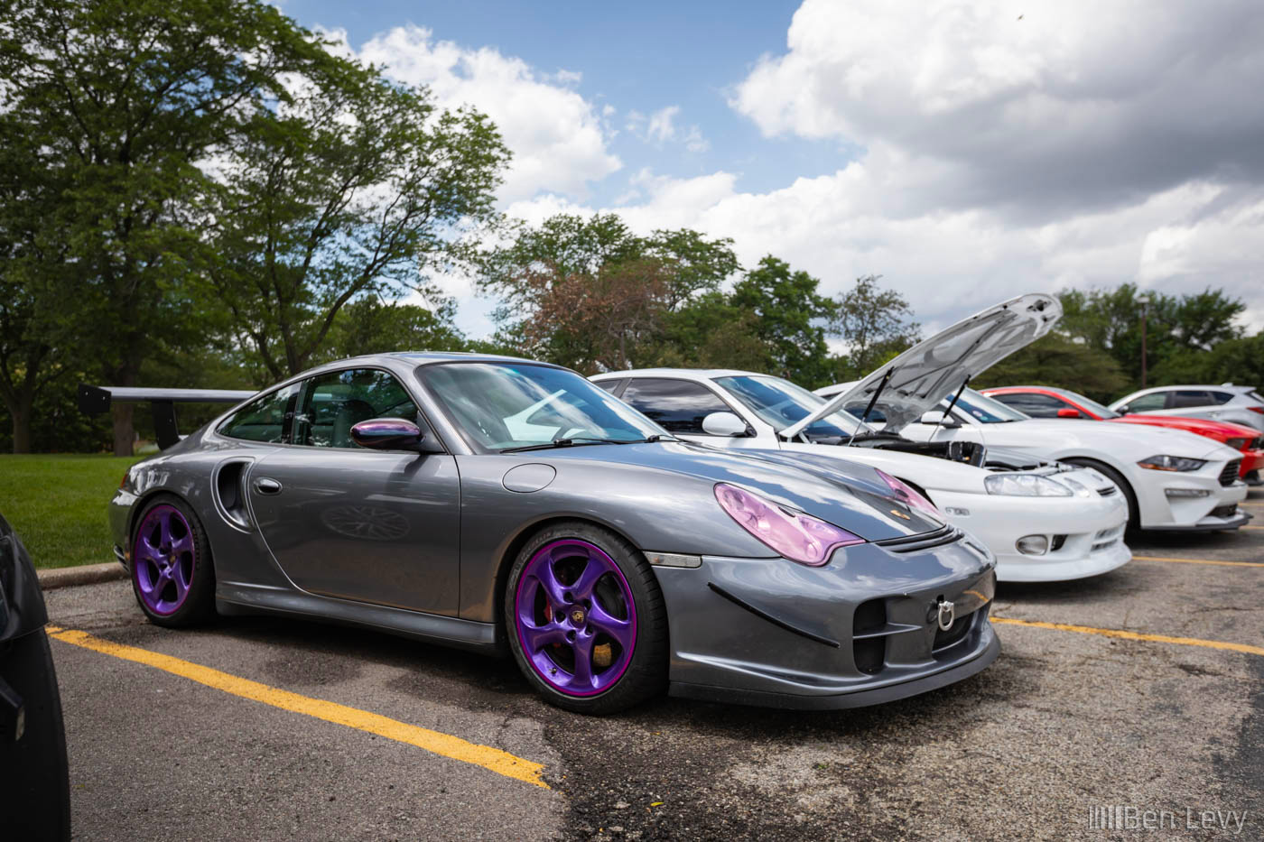Custom Porsche 911 Turbo in Grey