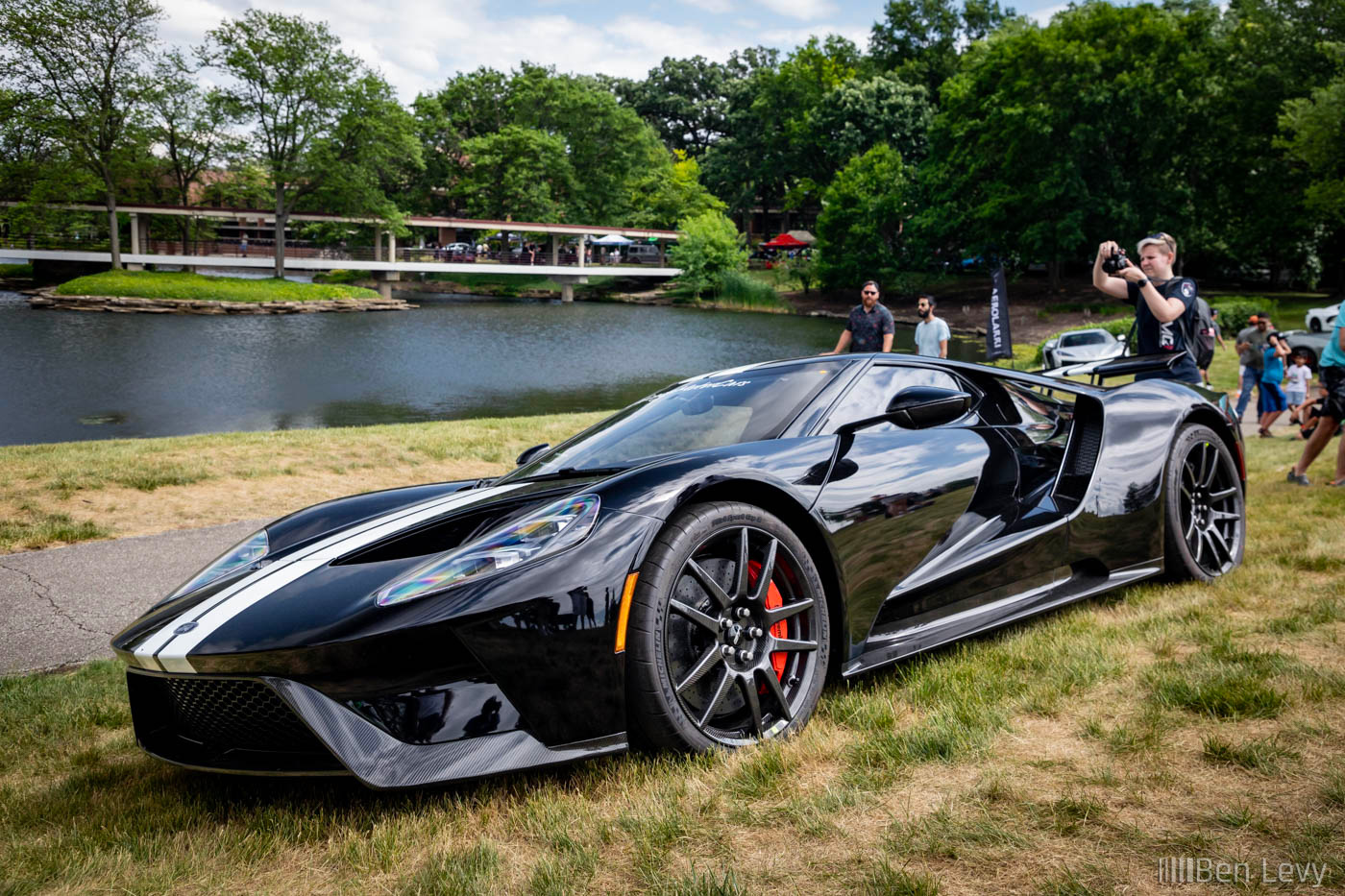Black Ford GT at CACW Supercar Sunday