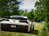 C6 Corvette Z06 on the Grass for CACW Supercar Sunday