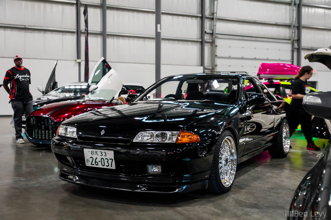 Black R32 Nissan Skyline at Cars and Culture Show in Grayslake, IL