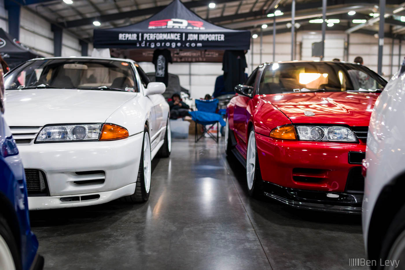 Pair of R32 Nissan Skylines at Cars and Culture Car Show