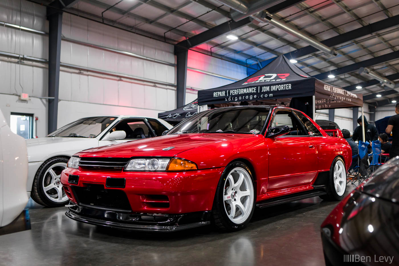 Red Nissan Skyline GT-R at Cars and Culture Opener