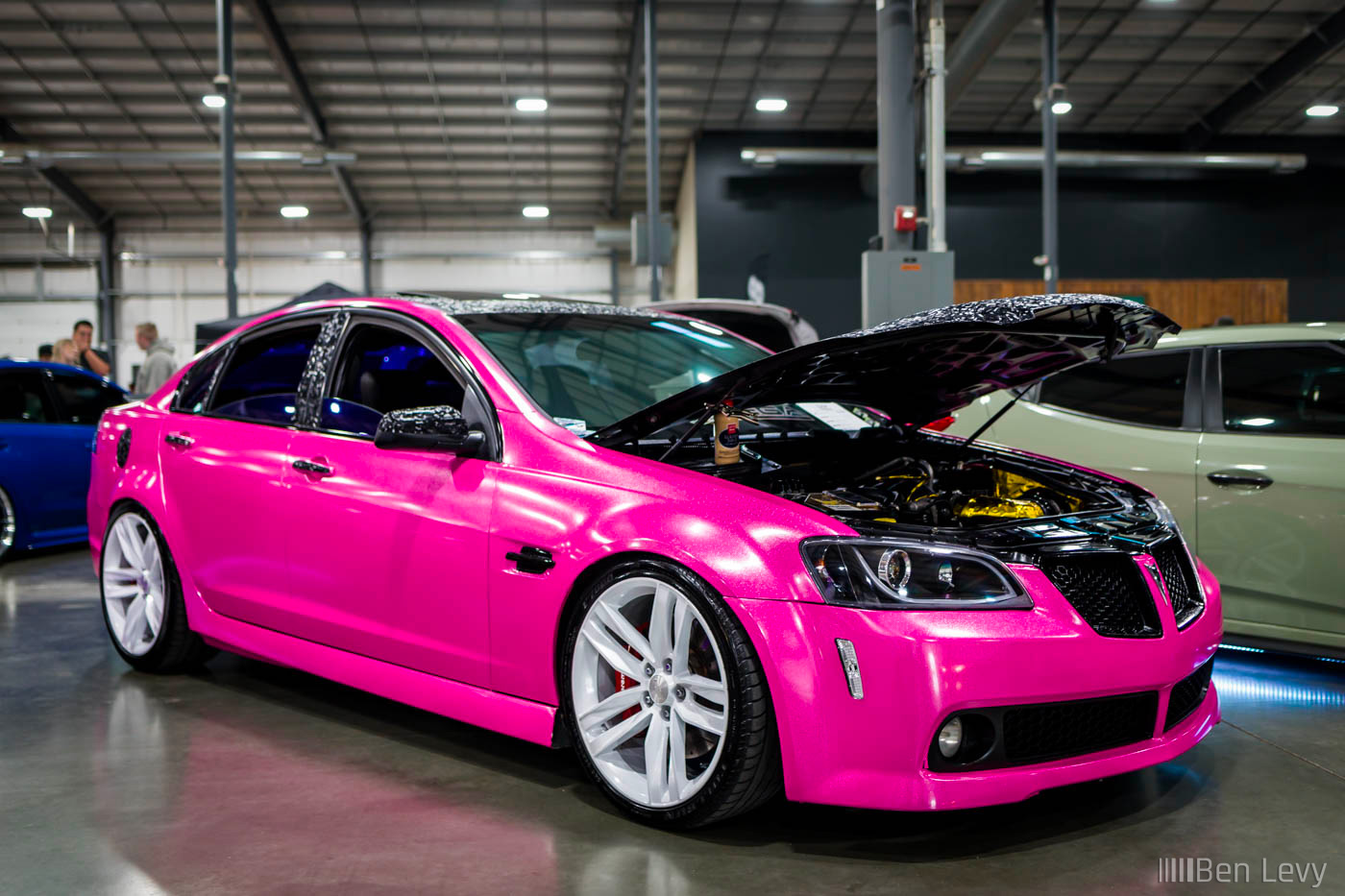 Pink Wrap on Pontiac G8 GT