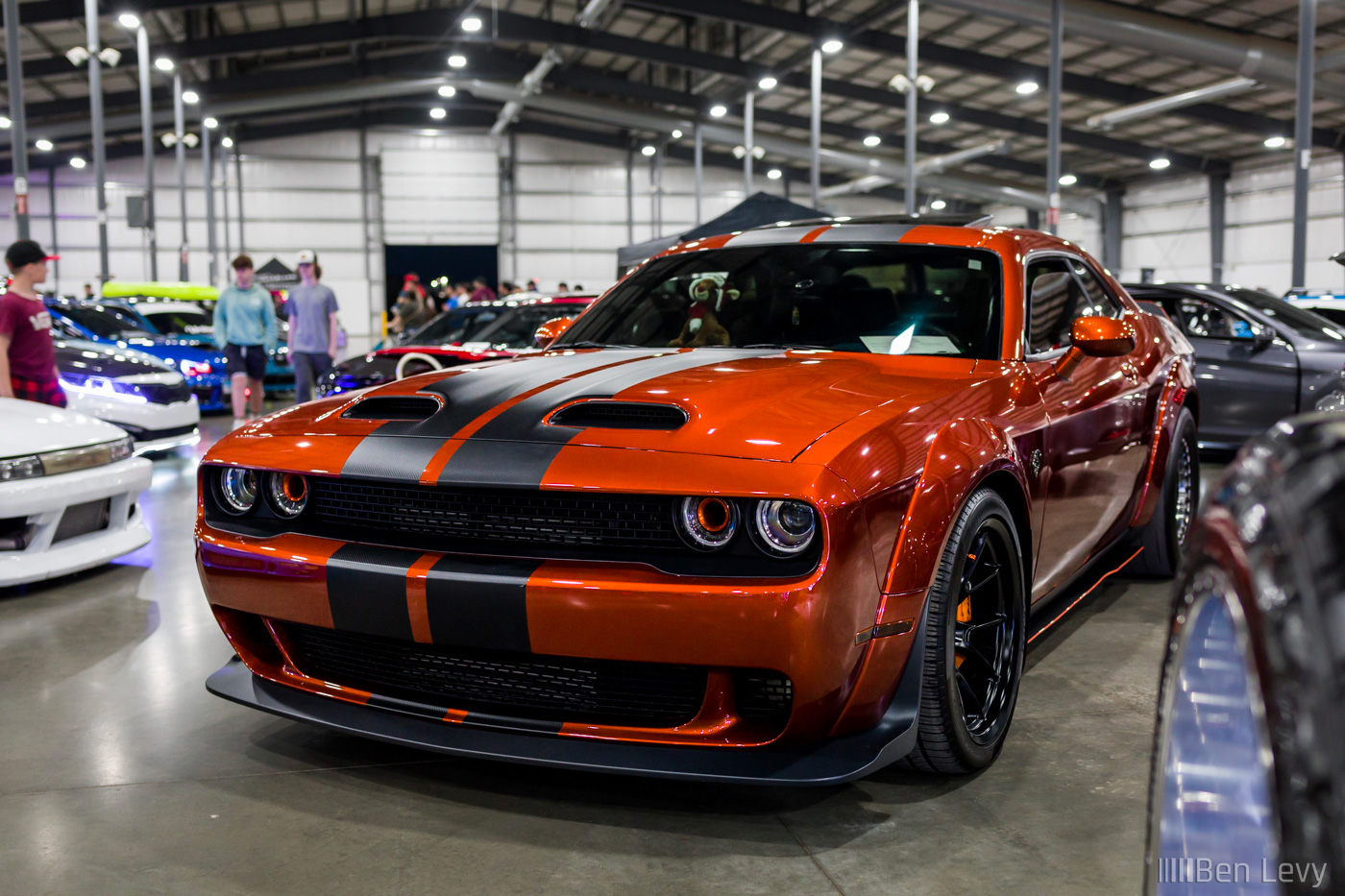 Orange Dodge Challenger SRT Demon