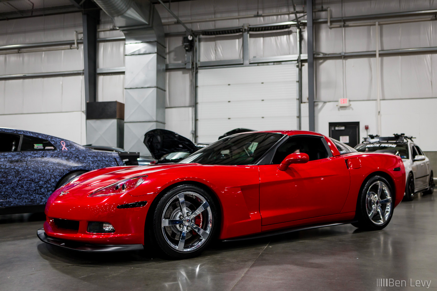 Red C6 Corvette from Cars and Culture Car Show