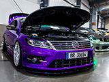Purple Wrap on VW CC