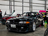 Black R32 Nissan Skyline at Cars and Culture Show in Grayslake, IL
