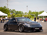 Widebody Nissan 350Z with Lots of Carbon Fiber Parts