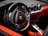 Steeriing Wheel in Ferrari F12berlinetta