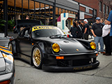 Satin Black RWB Porsche by Porsche Delaware