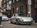 Classic Porsche 911 Targa on Chicago Street
