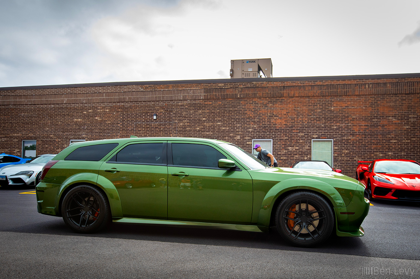 Green Dodge Wagon