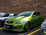Green Chevy SS at Chicago Auto Pros in Lombard