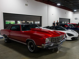 Red Chevy Monte Carlo at Chicago Auto Pros Lombard